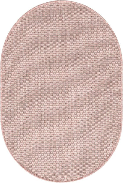 Unique Loom Collection Casual Transitional Solid Heathered Indoor/Outdoor - Image 3