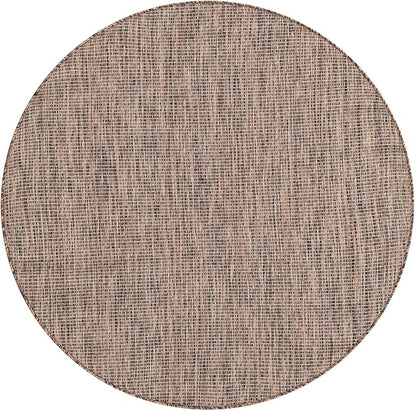 Unique Loom Outdoor Solid Collection Area Rug - Image 2