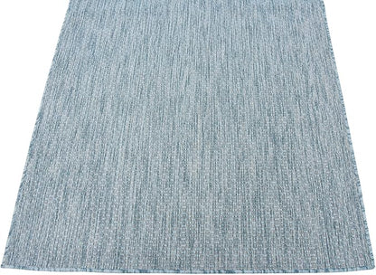 Unique Loom Collection Casual Transitional Solid Heathered Indoor/Outdoor - Image 7