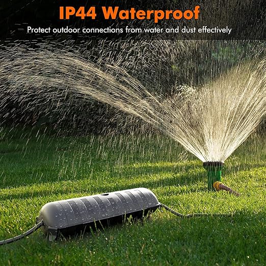 RESTMO Outdoor IP44 Waterproof Electrical Box, Weatherproof Extension Cord Cover - Image 4
