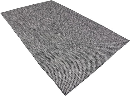 Unique Loom Collection Casual Transitional Solid Heathered Indoor/Outdoor - Image 5