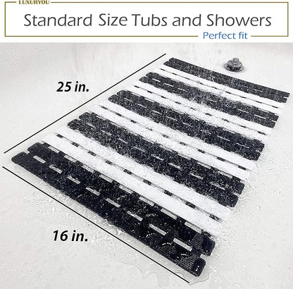 Non Slip Bathtub Mat | Double-Layered Shower Floor Mats - Image 6