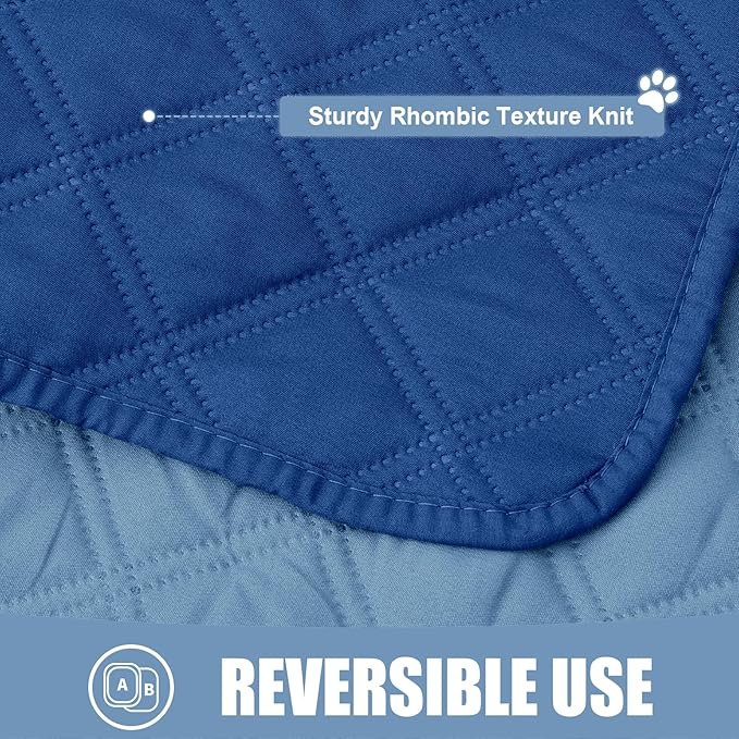 Smiry Waterproof Dog Bed Cover Pet Blanket, Soft Washable Dog Blanket - Image 4
