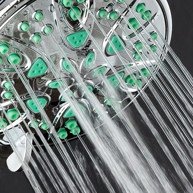 AquaDance Antimicrobial – Anti-Clog High-Pressure 6-Setting Shower Head - Image 9