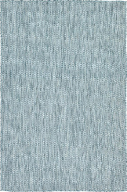 Unique Loom Collection Casual Transitional Solid Heathered Indoor/Outdoor by UniqueLoom