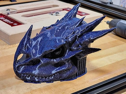 Polymaker Glitter PLA Filament 1.75mm, Galaxy Blue PLA 3D Printer Filament 1kg - Image 4