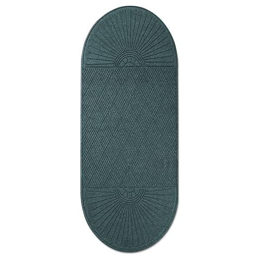 8uardian EcoGuard Diamond w/Double Fan Indoor Wiper Floor Mat, Recycled Plactic - Image 4