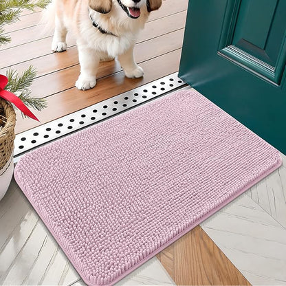 OLANLY Dog Door Mat for Muddy Paws 24x16, Absorbs Moisture and Dirt, Absorbent by OLANLY