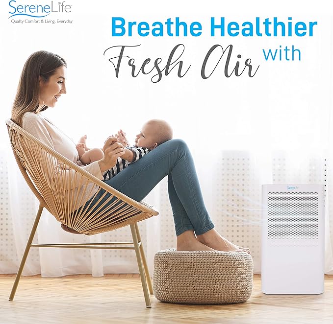 SereneLife Portable Electric Home Mini Dehumidifier - Image 5