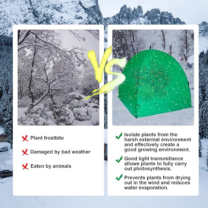 40″*40″*31″ Winter Plant Warm Covers - Image 7