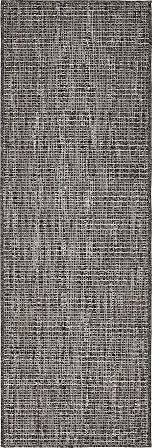Unique Loom Collection Casual Transitional Solid Heathered Indoor/Outdoor by UniqueLoom