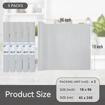 FIFTY FEET 18"x96" Non-Adhesive Shelf Liner - Image 5