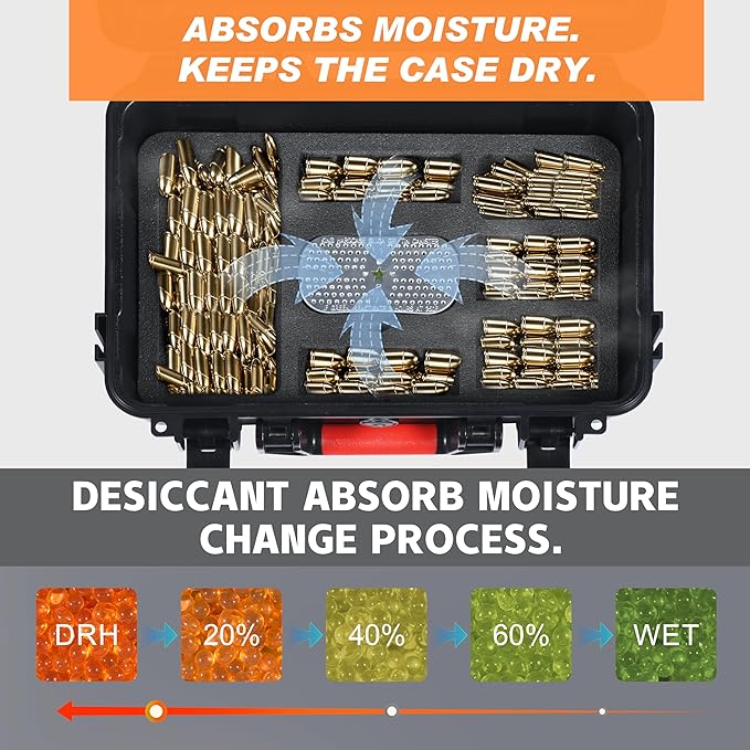 Pistol/Gun/Ammo Case Safe Dehumidifier Silica Gel - Image 3