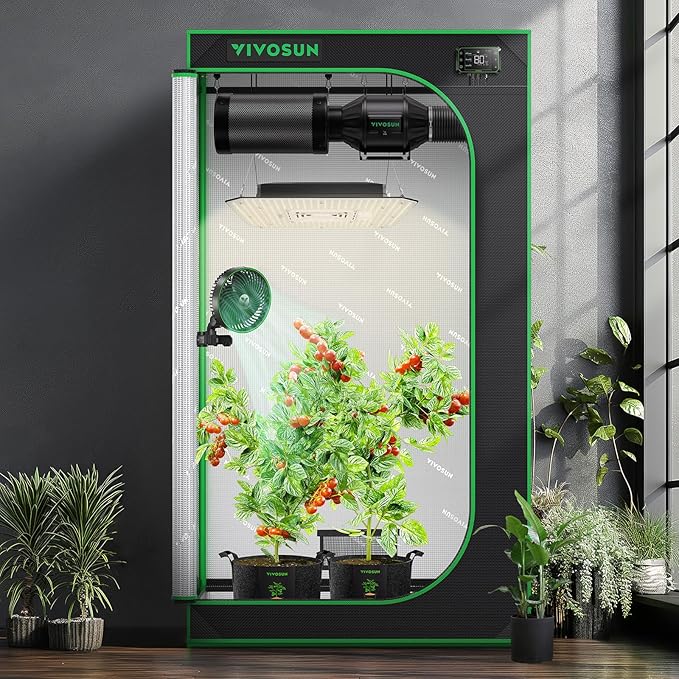 VIVOSUN S326 36"x20"x63" Grow Tent, High Reflective Mylar - Image 8
