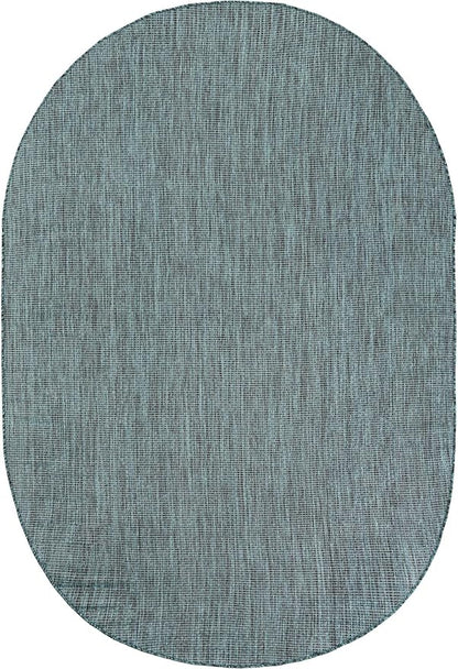 Unique Loom Outdoor Solid Collection Area Rug - Image 3
