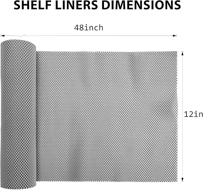 Shelf Liners for Cabinets-Drawer Liner Cabinet Liners for Shelves Kitchen - Image 6