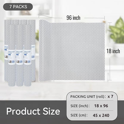 FIFTY FEET 18"x96" Non-Adhesive Shelf Liner - Image 5