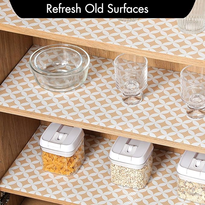 Cooyes Shelf Liner for Kitchen Cabinets – Non-Adhesive Waterproof EVA Liner for - Image 3