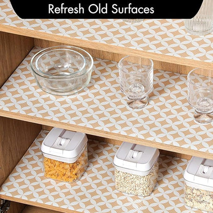 Cooyes Shelf Liner for Kitchen Cabinets – Non-Adhesive Waterproof EVA Liner for - Image 3