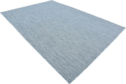 Unique Loom Collection Casual Transitional Solid Heathered Indoor/Outdoor - Image 4