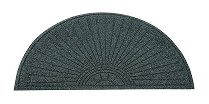 Guardian EcoGuard Diamond Fan Indoor Wiper Door Mat, Recycled Plactic and Rubber - Image 3