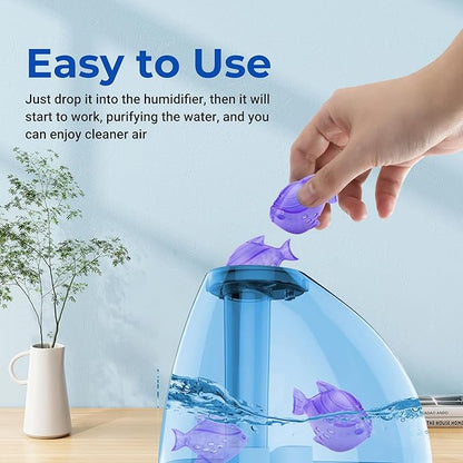 Funmit Humidifier Cleaning Fish, 6 Pack Humidifier Cleaner - Image 9