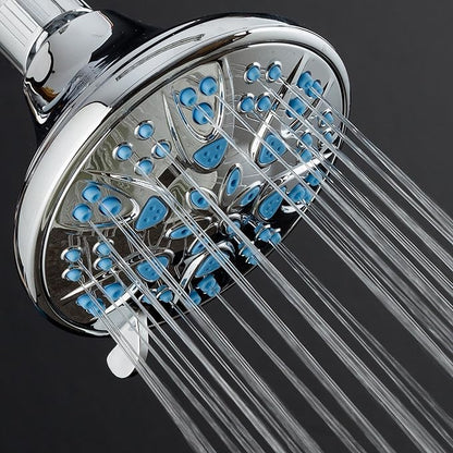 AquaDance Antimicrobial – Anti-Clog High-Pressure 6-Setting Head - Image 7