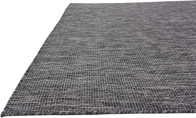 Unique Loom Collection Casual Transitional Solid Heathered Indoor/Outdoor - Image 8