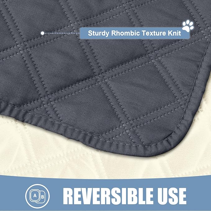 Smiry Waterproof Dog Bed Cover Pet Blanket, Soft Washable Dog Blanket - Image 4