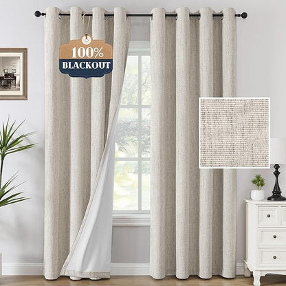 H.VERSAILTEX Premium Chenille Blackout Curtains by HVERSAILTEX