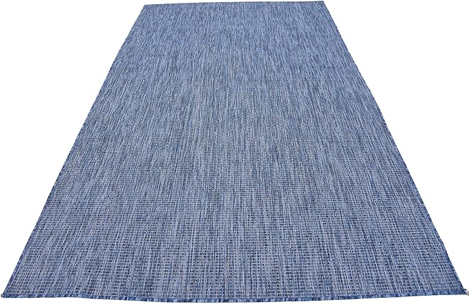Unique Loom Collection Casual Transitional Solid Heathered Indoor/Outdoor - Image 6