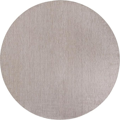 Unique Loom Outdoor Solid Collection Area Rug - Image 2
