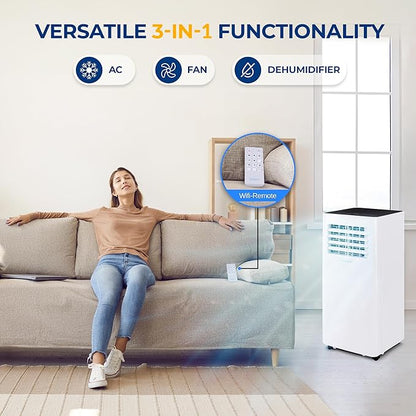 SereneLife Small Air Conditioner Portable 8, 000 BTU - Image 4