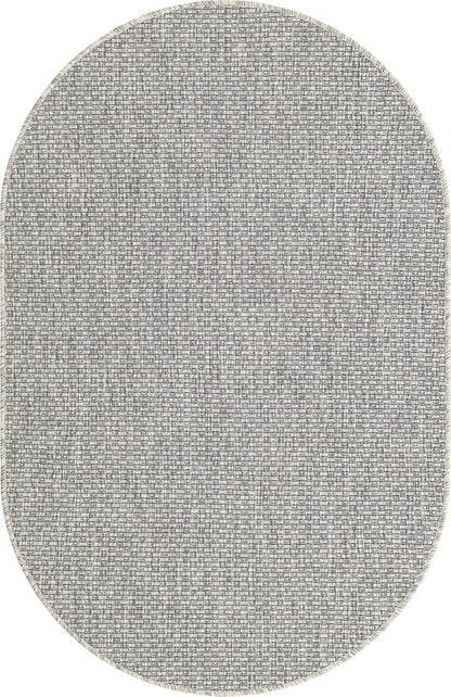 Unique Loom Collection Casual Transitional Solid Heathered Indoor/Outdoor - Image 8