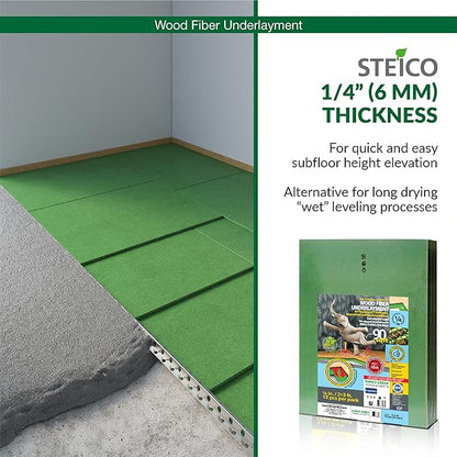 Wood Fiber Flooring Underlayment, 6mm Thickness - Image 7