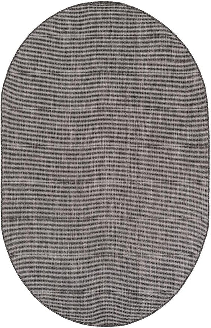 Unique Loom Outdoor Solid Collection Area Rug - Image 3