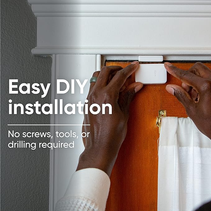 Wyze Home Security Core Kit: Hub, Motion Sensor, Entry Sensors; Compatible w/ - Image 3