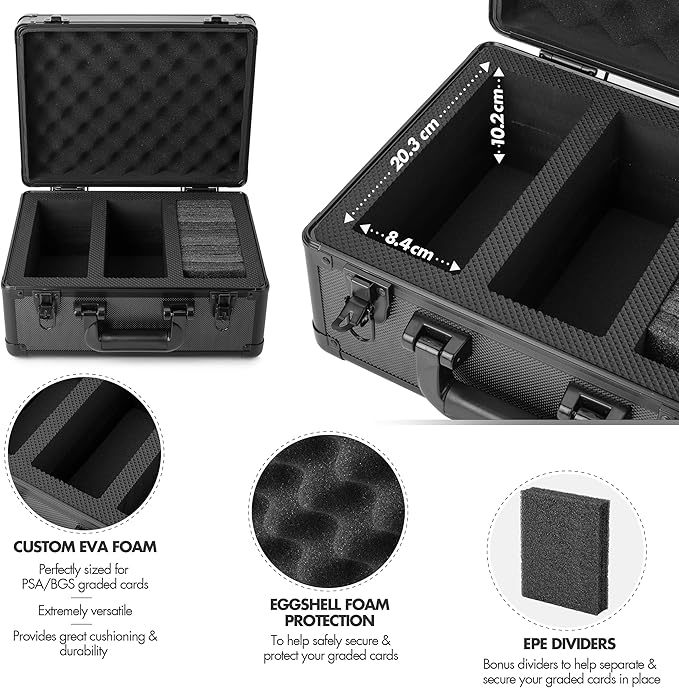 FunGuys Graded Sports Card Storage Box, Trading Card Storage Box, Trading Card - Image 3