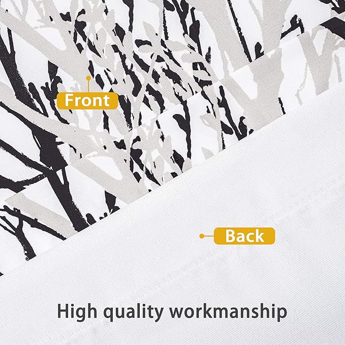 DriftAway Tree Branch Blackout Curtains Double Layer 96 Inches Long - Image 4