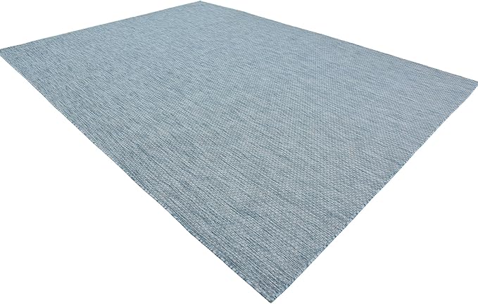 Unique Loom Collection Casual Transitional Solid Heathered Indoor/Outdoor - Image 4