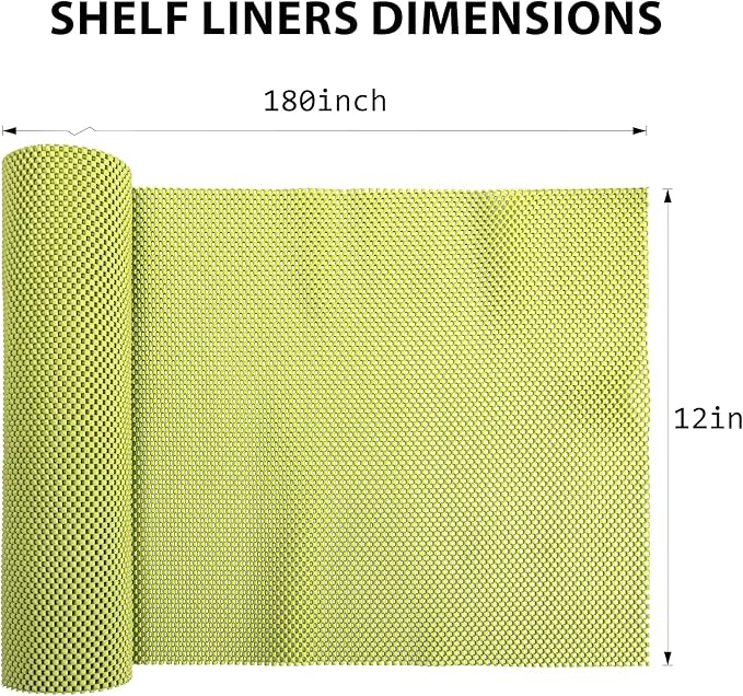 Shelf Liners for Cabinets-Drawer Liner Cabinet Liners for Shelves Kitchen - Image 5