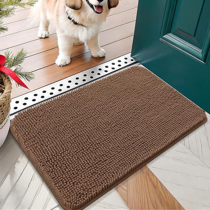 OLANLY Dog Door Mat for Muddy Paws 30x17, Absorbs Moisture and Dirt, Absorbent by OLANLY