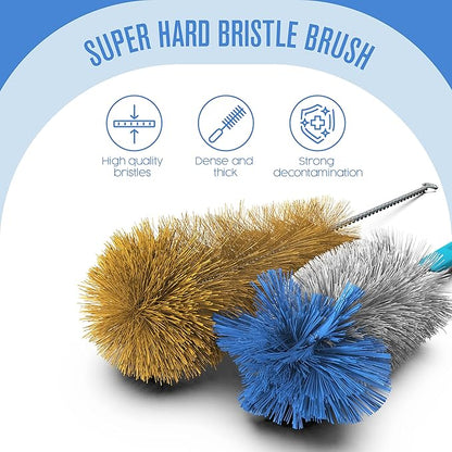 Houseables Bottle Brushes, Water Bottle Cleaner Brush Set, Hydroflask Cleaning - Image 2