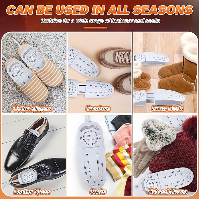 Shoe Dryers Portable, Boot Dryer, Telescopic Electric Shoe Warmer Machine - Image 5