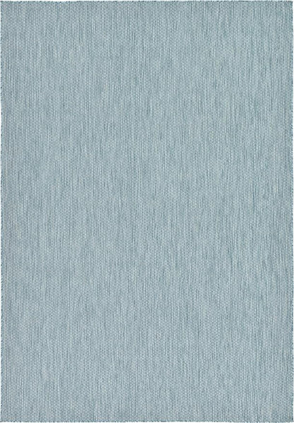 Unique Loom Collection Casual Transitional Solid Heathered Indoor/Outdoor - Image 3
