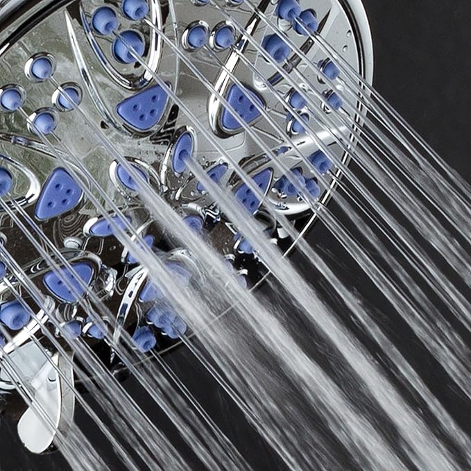 AquaDance Antimicrobial – Anti-Clog High-Pressure 6-Setting Shower Head - Image 9