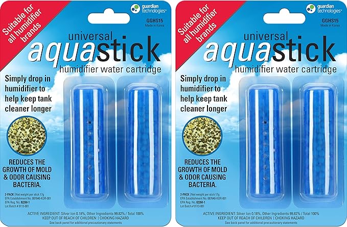 PureGuardian Aquastick, Genuine Guardian Technologies Antimicrobial Humidifier by PureGuardian