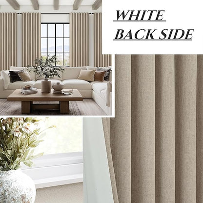 Extra Long Custom 105 Inch Curtains, 100% Blackout Curtains - Image 7