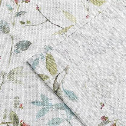 Chyhomenyc Roman Kitchen Curtains 24 Inch Length, Linen Blend Textured Small - Image 8