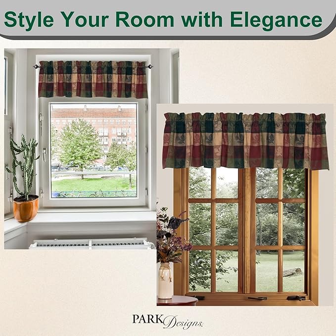 Park Designs Farmhouse Kitchen Valances - Image 5